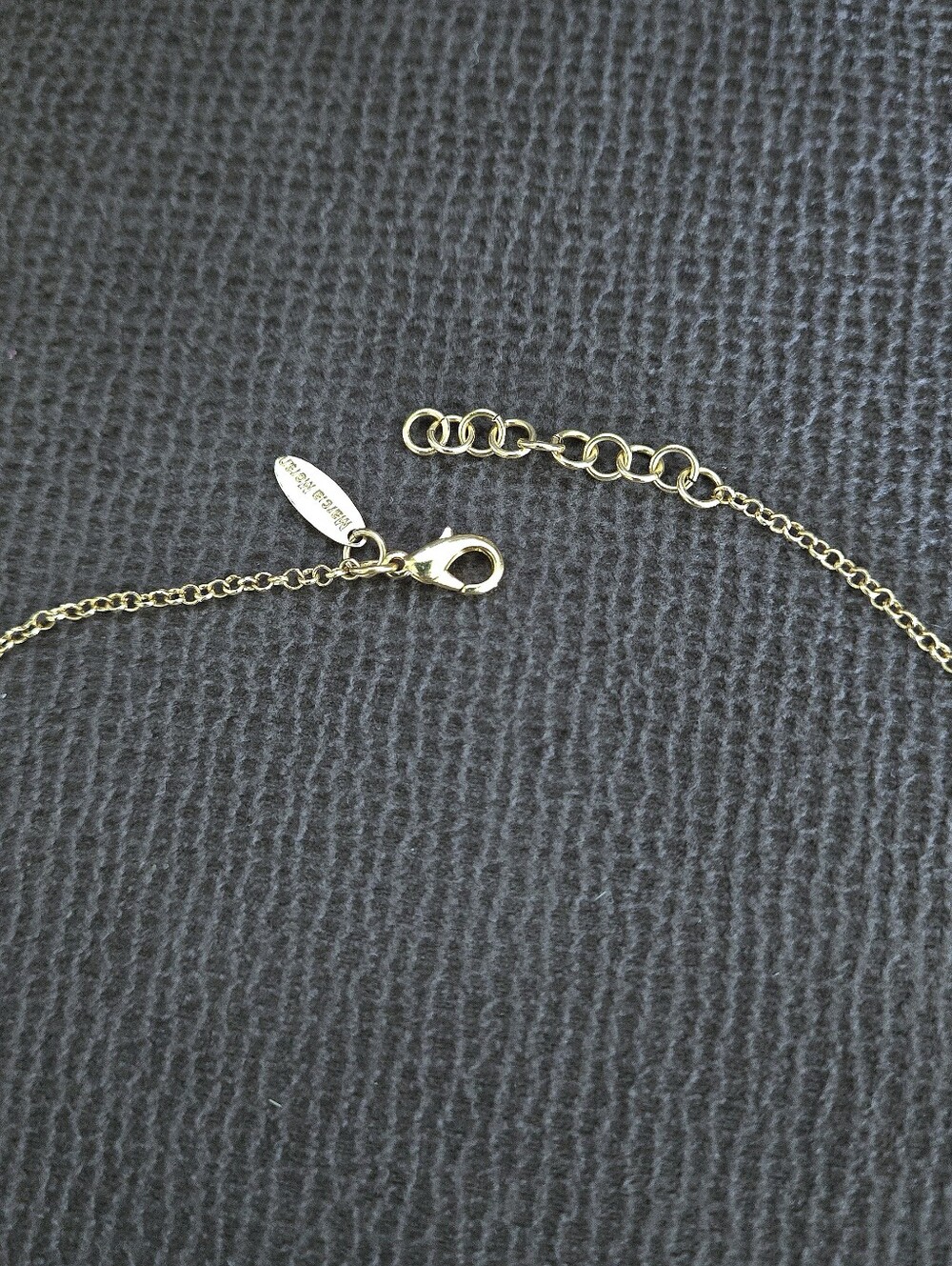 Marcia Moran Long Necklace with Druzy Fleur De Lis⚜️ Pendant - Picture 10 of 16